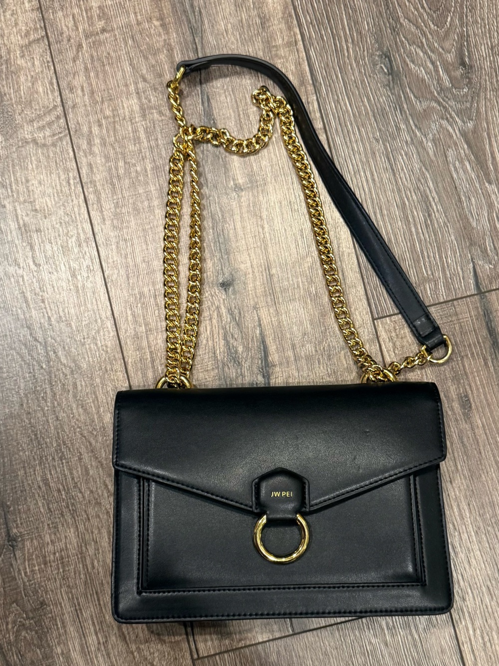 JW PEI vegan leather letter bag